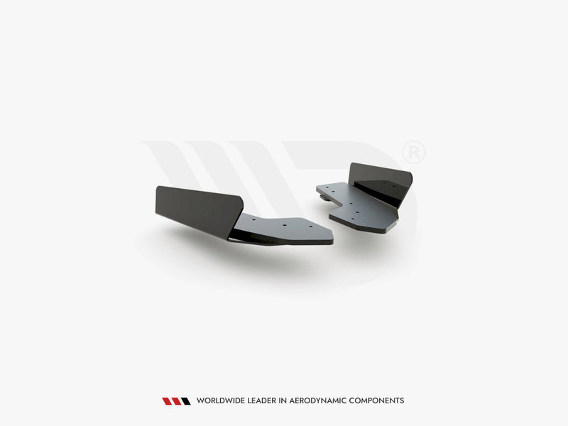 Maxton Design Street PRO Rear Side Splitters + Flaps Audi RS3 8V Sportback