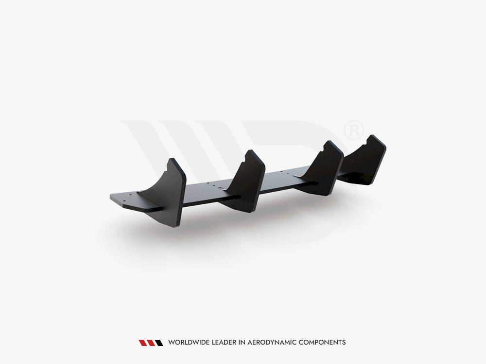 Maxton Design Street PRO Rear Diffuser V.2 Audi RS3 8V Sportback - Red