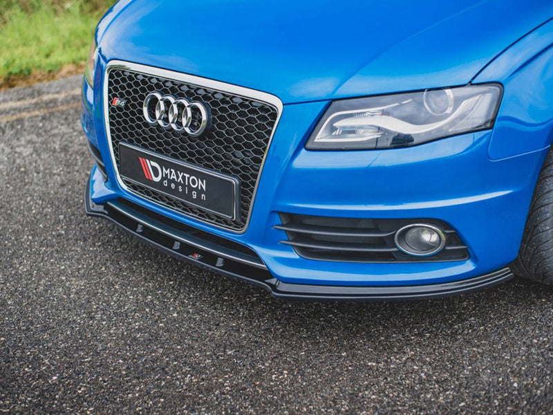 Maxton Design Front Splitter V.1 Audi S4 / A4 S-Line B8