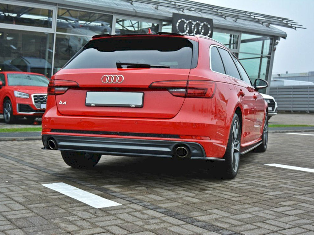 Maxton Design Central Rear Splitter Audi A4 S-Line B9 Avant