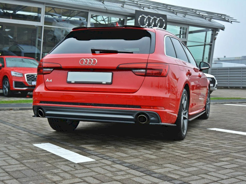 Maxton Design Central Rear Splitter Audi A4 S-Line B9 Avant