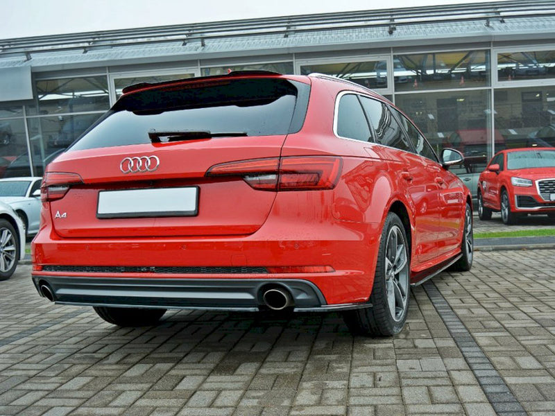 Maxton Design Rear Side Splitters Audi A4 S-Line B9 Avant