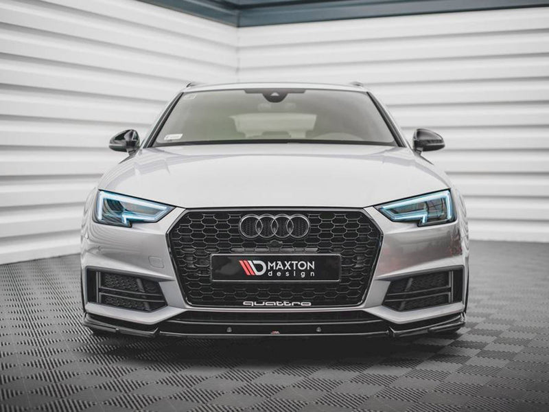 Maxton Design Front Splitter V.3 Audi S4 / A4 S-line B9
