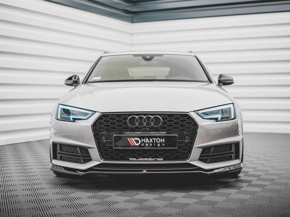 Maxton Design Front Splitter V.4 Audi S4 / A4 S-line B9