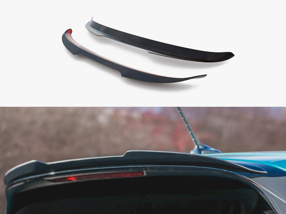 Maxton Design Spoiler CAP Volkswagen T-Cross - Carbon Look