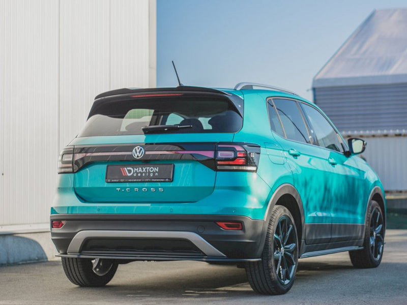 Maxton Design Spoiler CAP Volkswagen T-Cross - Carbon Look