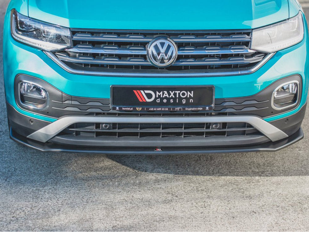 Maxton Design Front Splitter VW T Cross (2018-) - Textured