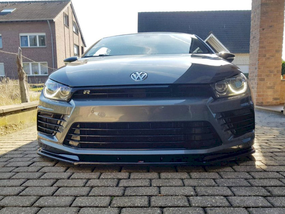 Maxton Design Front Splitter V.1 Volkswagen Scirocco Mk3 R Facelift (2014-2017)