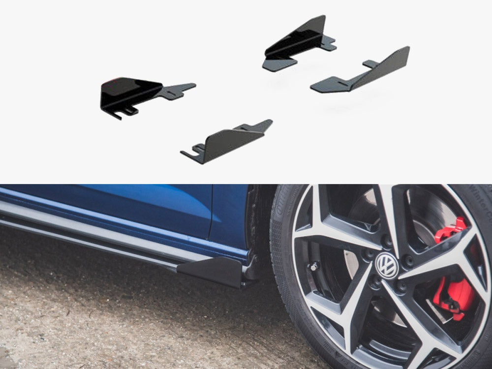 Maxton Design Side Flaps VW Polo GTI Mk6