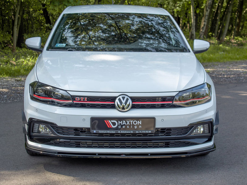 Maxton Design Front Splitter V.1 Volkswagen Polo GTI / R-Line Mk6