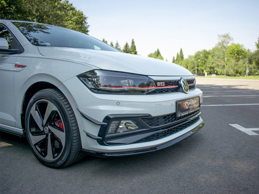 Maxton Design Front Splitter V.3 Volkswagen Polo GTI / R-Line Mk6