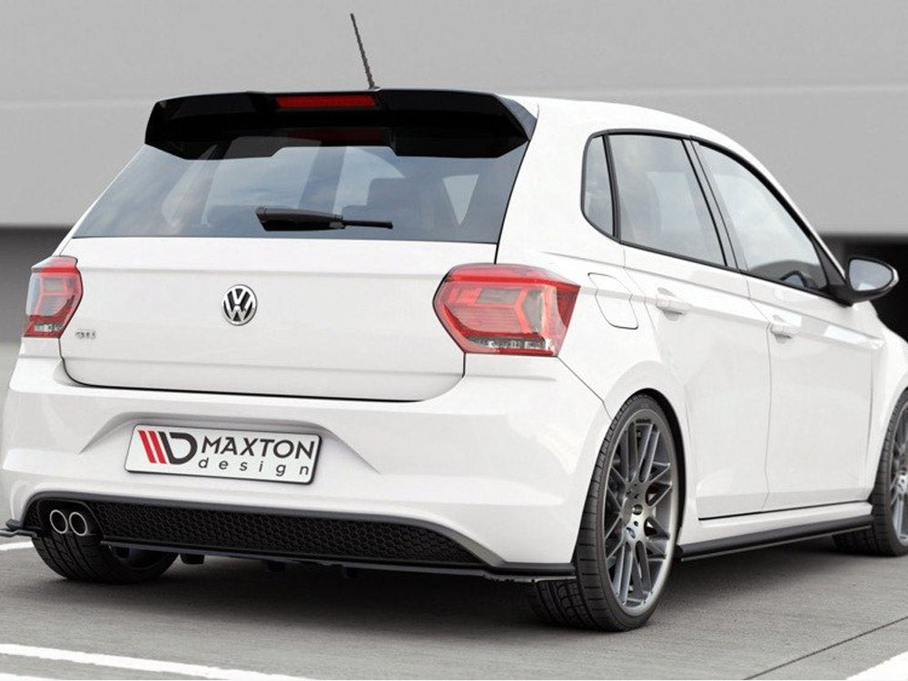 Maxton Design Rear Splitter (Vertical Bars) Volkswagen Polo GTI / R-Line Mk6