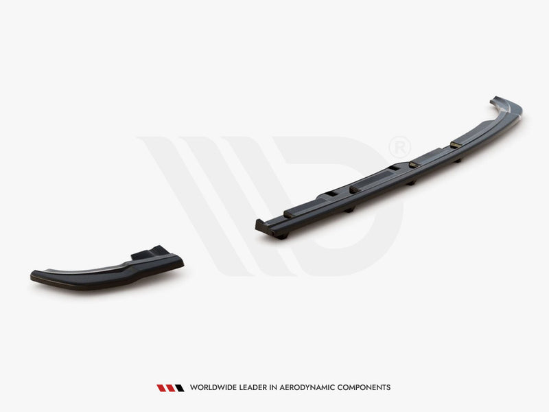 Maxton Design Rear Splitter (Vertical Bars) Volkswagen Polo GTI / R-Line Mk6