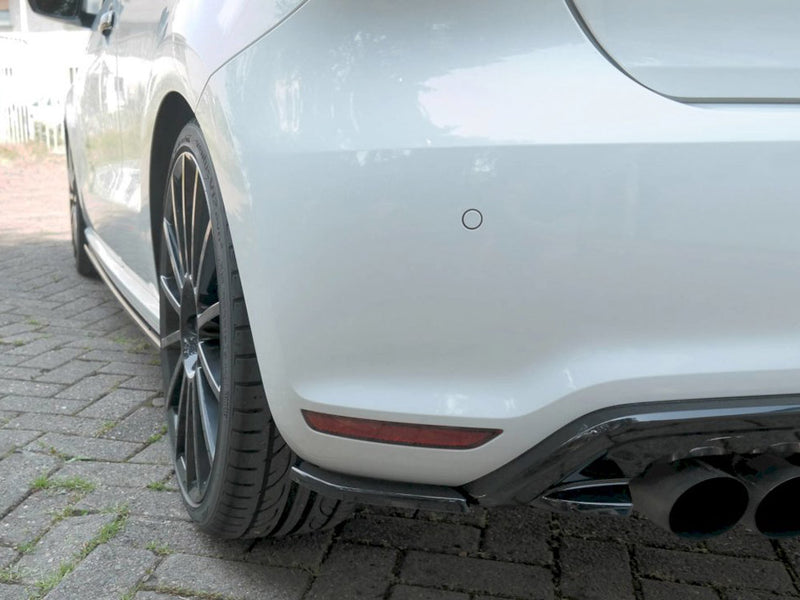 Maxton Design Rear Side Splitters Volkswagen Polo WRC Mk5
