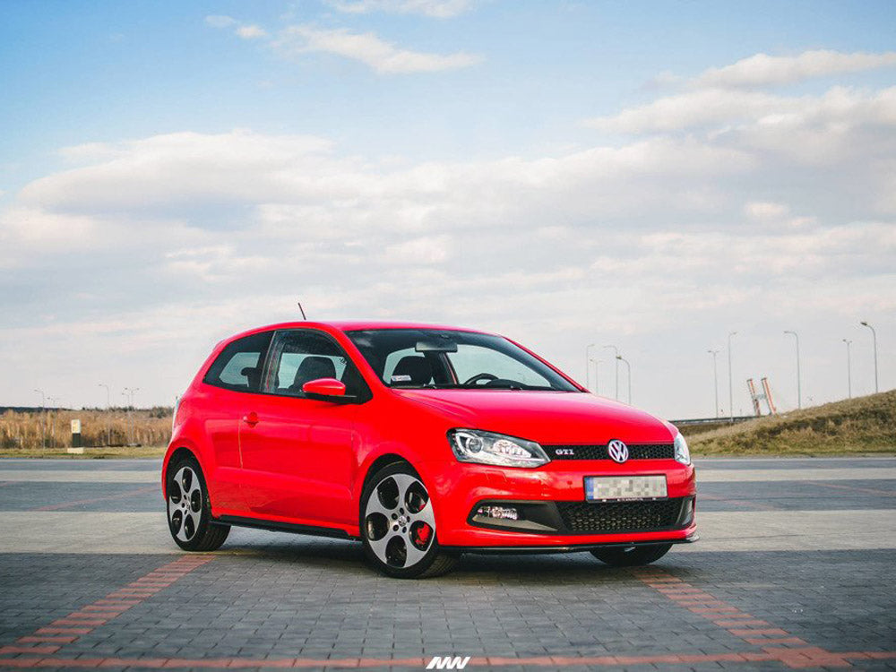 Maxton Design Front Splitter V.2 Volkswagen Polo GTI Mk5