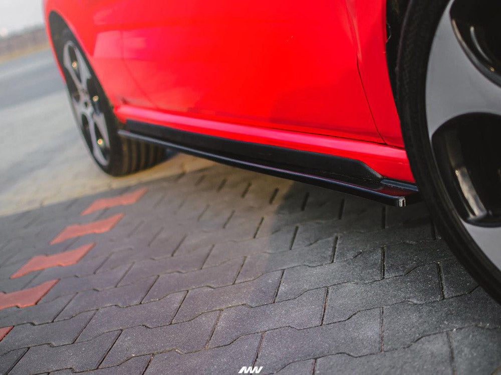 Maxton Design Side Skirts Diffusers Volkswagen Polo GTI Mk5