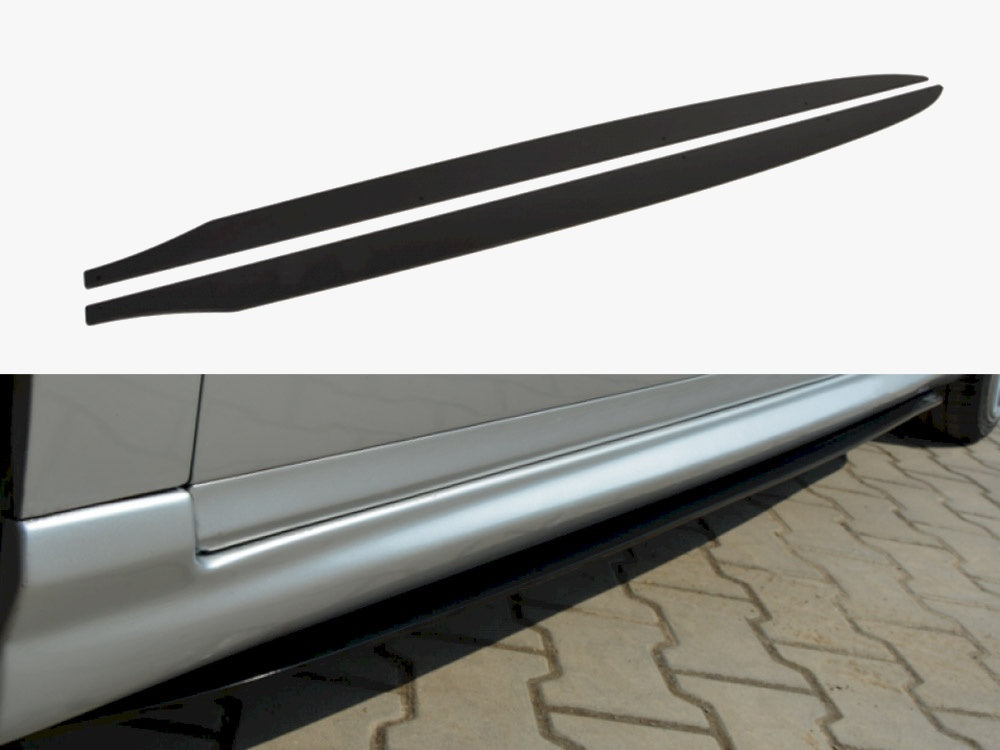Maxton Design Racing Side Skirts Diffusers VW Passat B6/B7 R-line