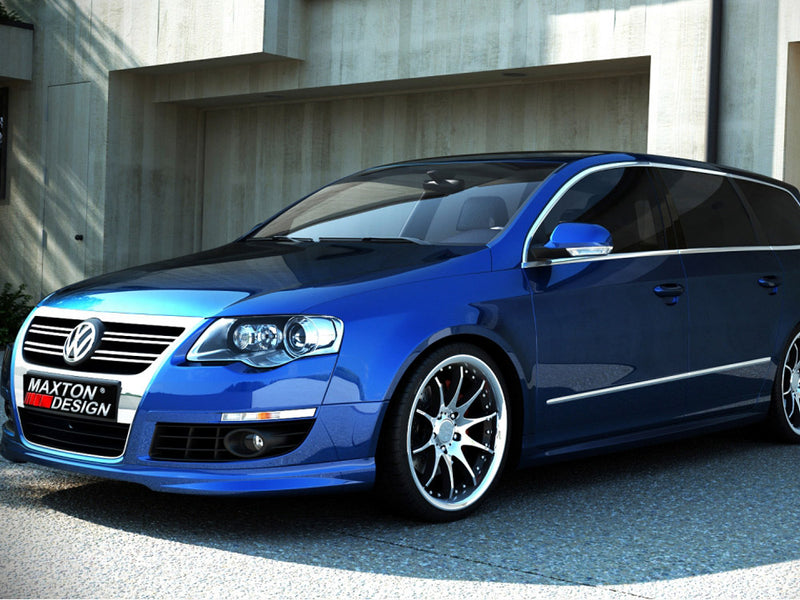 Maxton Design Front Bumper Spoiler VW Passat B6 ( R-line Look )
