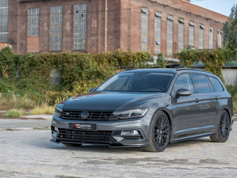 Maxton Design Front Splitter V.2 Volkswagen Passat R-Line B8