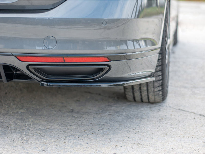 Maxton Design Rear Side Splitters Volkswagen Passat R-Line B8 - Carbon Look