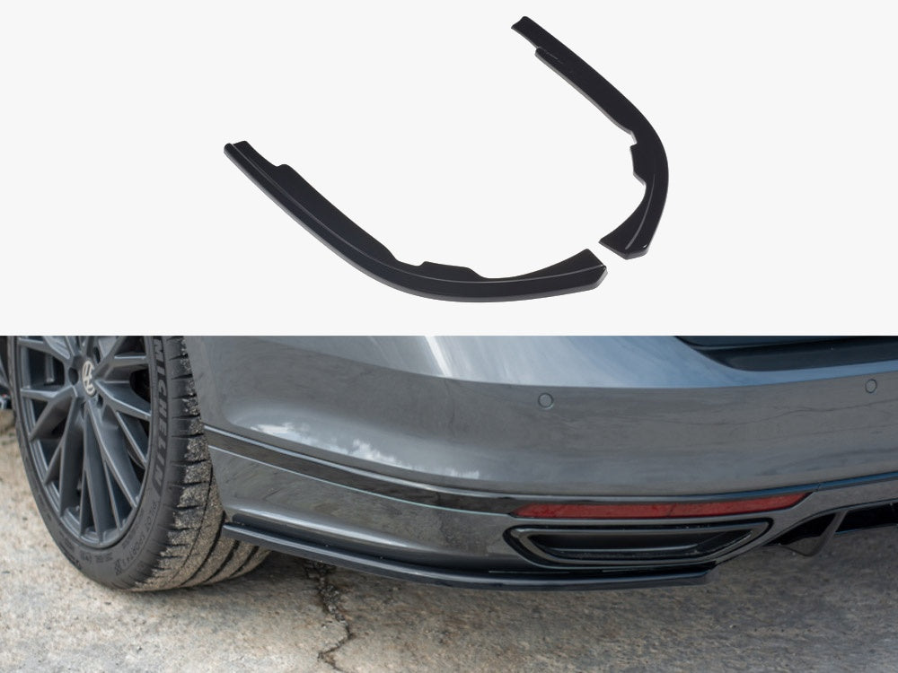 Maxton Design Rear Side Splitters Volkswagen Passat R-Line B8