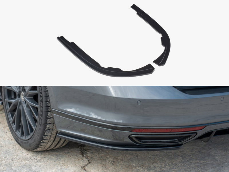 Maxton Design Rear Side Splitters Volkswagen Passat R-Line B8