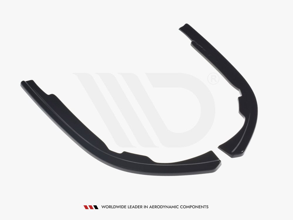 Maxton Design Rear Side Splitters Volkswagen Passat R-Line B8 - Carbon Look