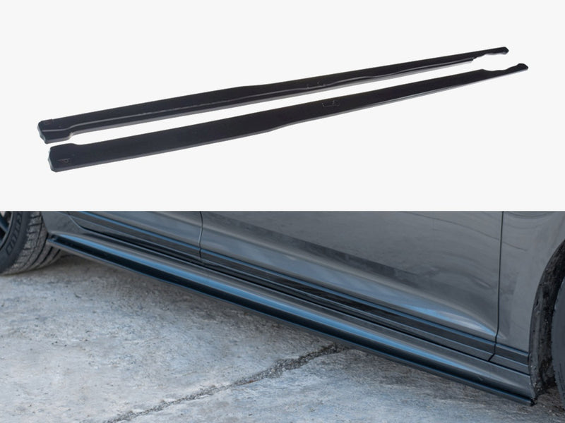 Maxton Design Side Skirts Diffusers Volkswagen Passat R-Line B8