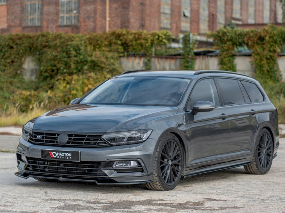 Maxton Design Side Skirts Diffusers Volkswagen Passat R-Line B8