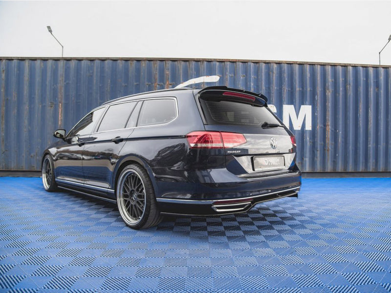 Maxton Design Central Rear Splitter VW Passat B8