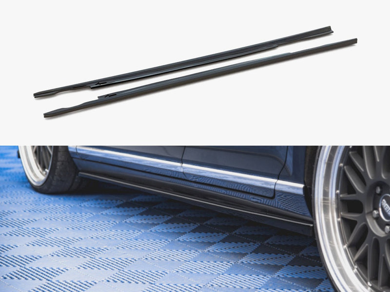 Maxton Design Side Skirts Diffusers VW Passat B8 (2014-2019) - Carbon Look