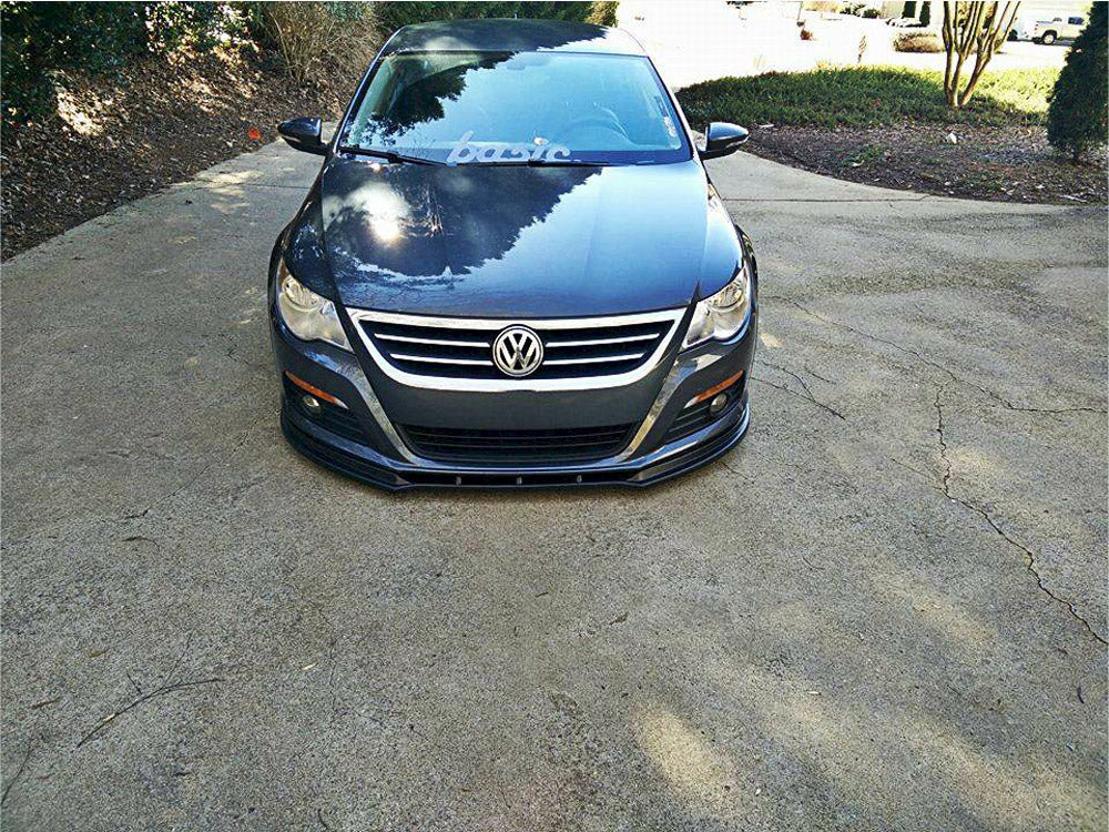Maxton Design Front Splitter VW Passat CC Preface Model, Standard Bumper
