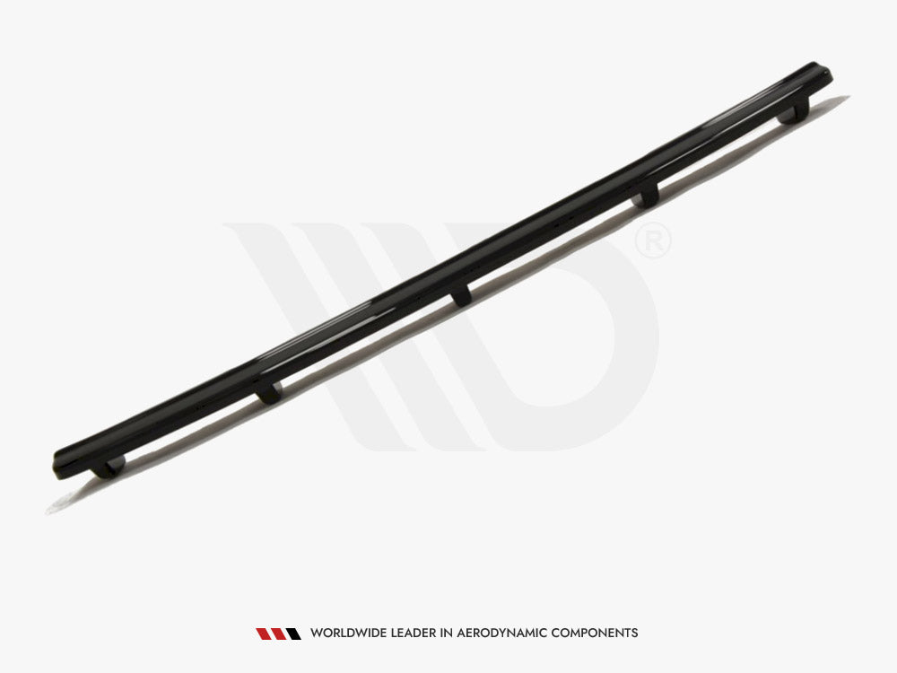 Maxton Design Rear Splitter (Vertical Bars) VW Passat CC R36 Rline (Preface) - Textured