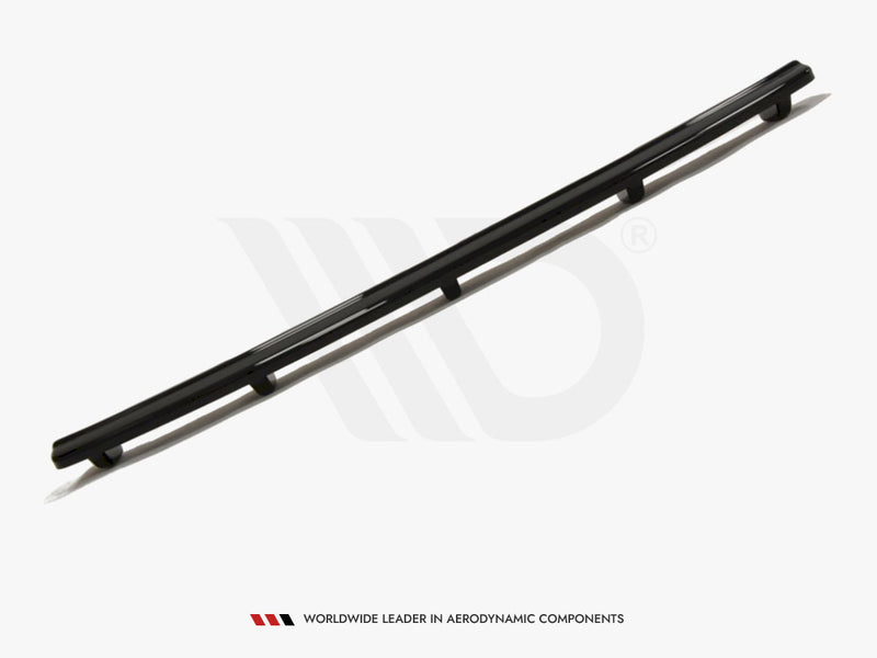 Maxton Design Rear Splitter (Vertical Bars) VW Passat CC R36 Rline (Preface) - Textured