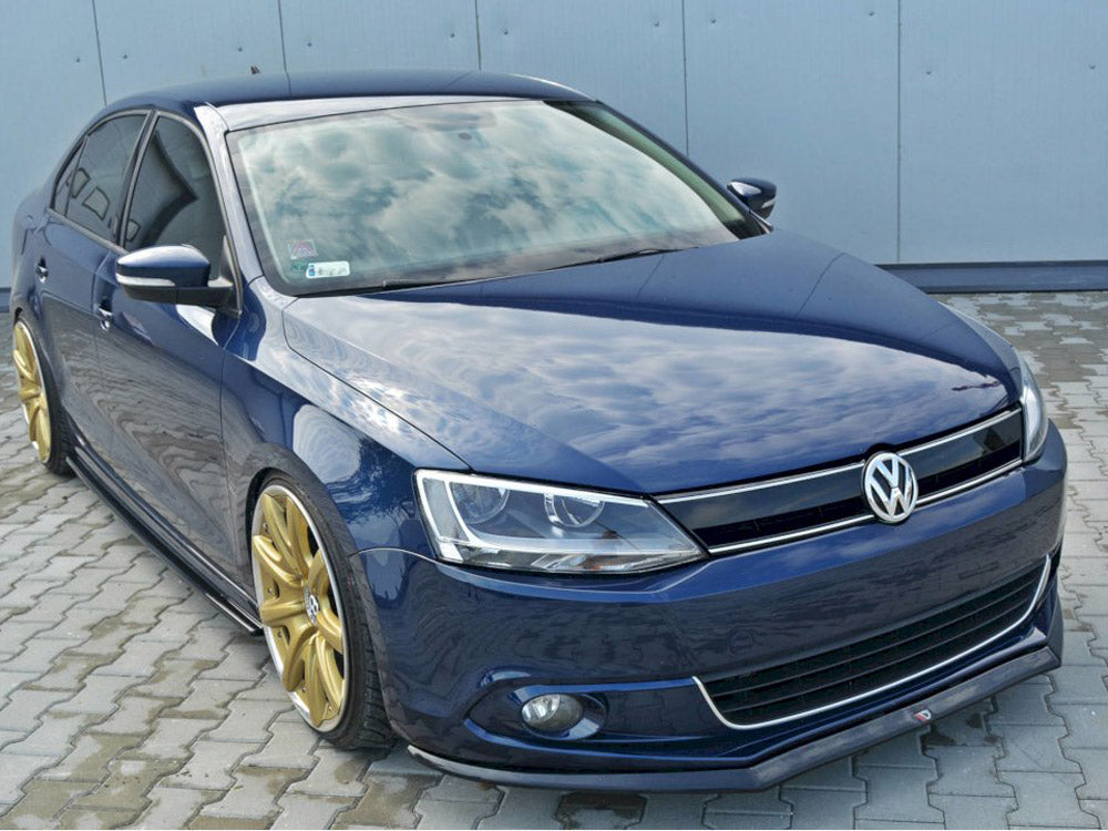 Maxton Design Front Splitter V.2 VW Jetta MK6 Sedan Pre-facelift (2011-2014)