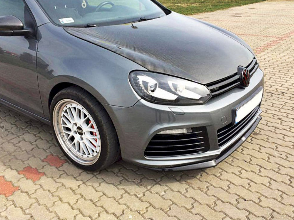 Maxton Design Front Splitter VW Golf VI R Cupra Look