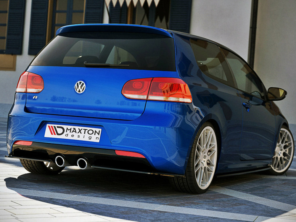 Maxton Design Rear Side Splitters VW Golf VI R