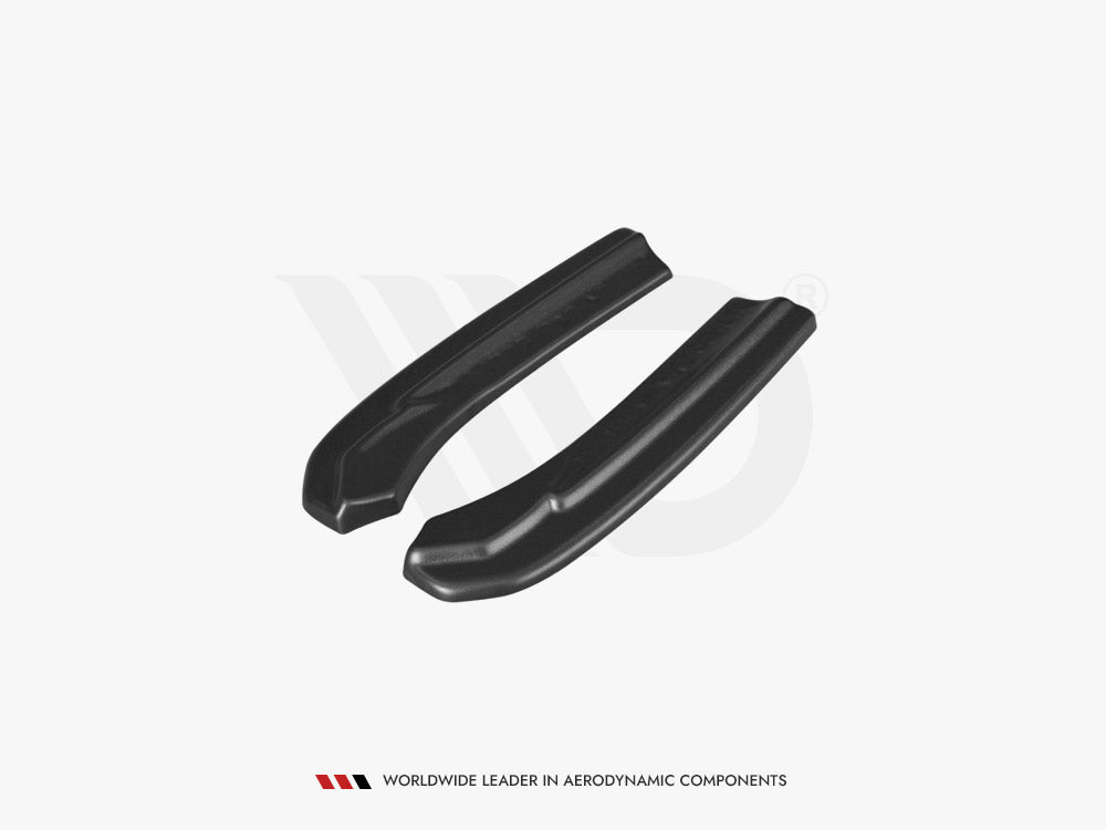 Maxton Design Rear Side Splitters Audi S4 B8 Facelift (2012-UP) - Textured