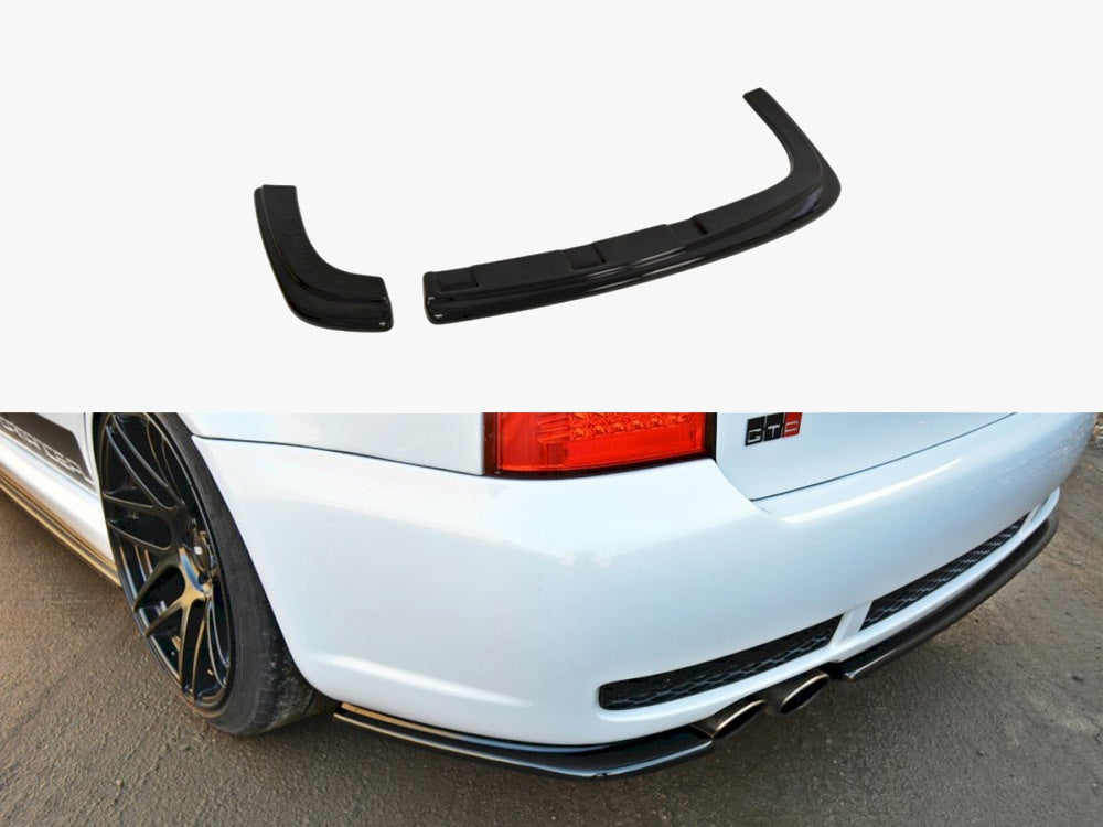 Maxton Design Rear Splitter Audi RS4 B5 - Carbon Look