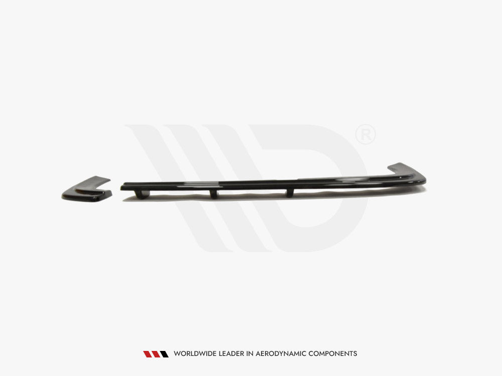 Maxton Design Rear Splitter (Vertical Bar) Audi RS4 B5 - Carbon Look