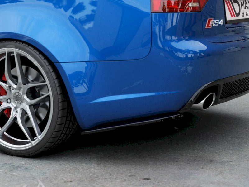 Maxton Design Rear Side Splitters V.1 Audi RS4 Sedan B7