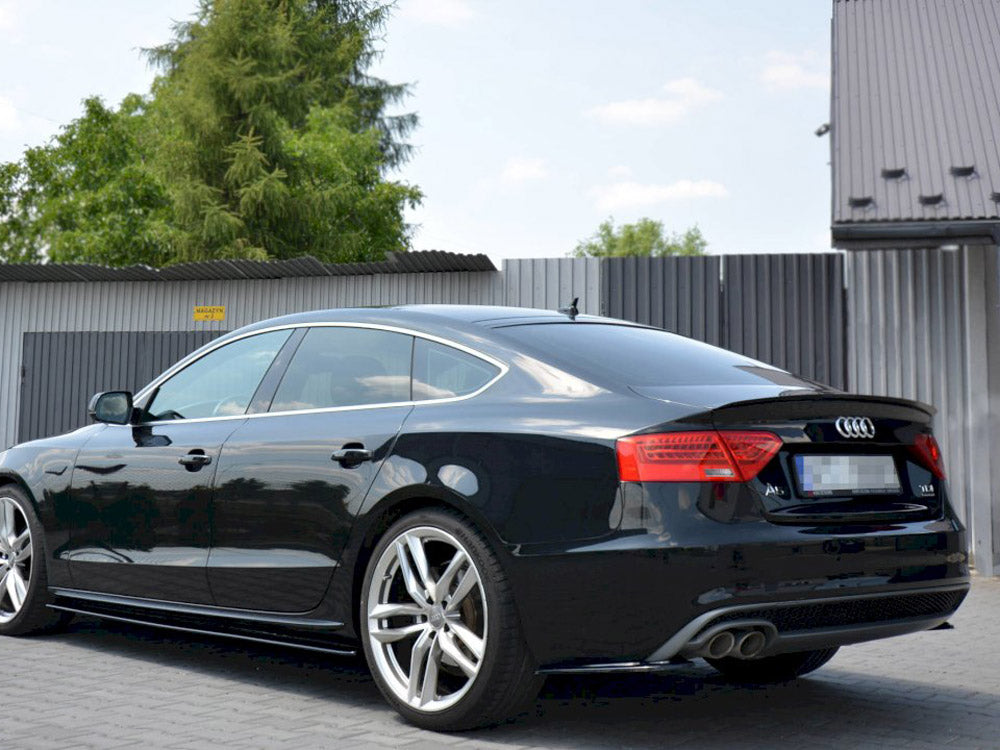 Maxton Design Rear Side Splitters Audi A5 S-Line 8T FL Sportback