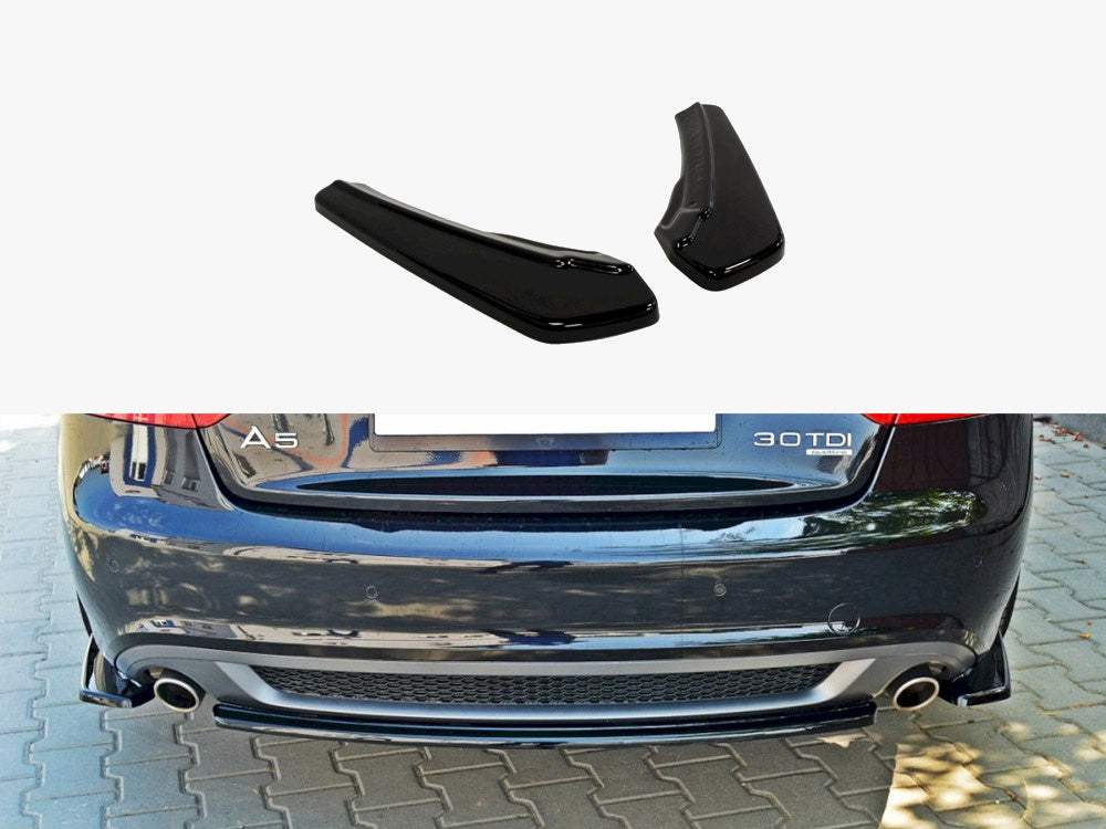 Maxton Design Rear Side Splitters Audi A5 S-Line 8T Coupe