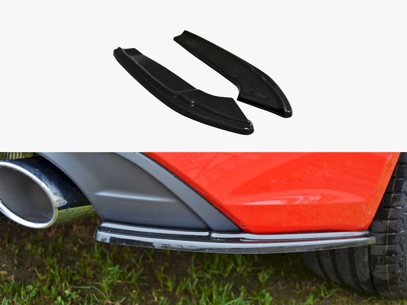 Maxton Design Rear Side Splitters Audi A5 F5 S-Line Coupe (2016-)