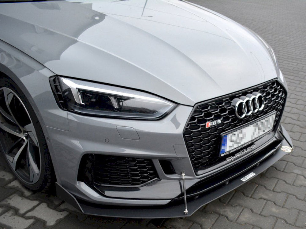 Maxton Design Racing Front Splitter V.2 Audi RS5 Coupe / Sportback F5