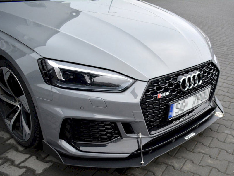Maxton Design Racing Front Splitter V.2 Audi RS5 Coupe / Sportback F5
