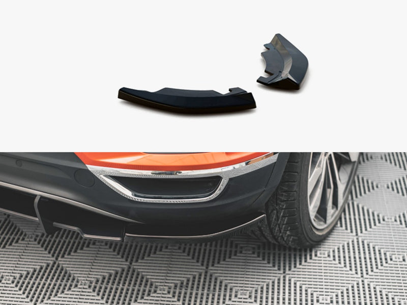 Maxton Design Rear Side Splitters VW T-Roc Mk1