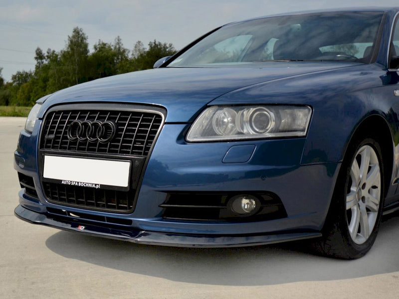 Maxton Design Front Splitter Audi A6 C6 S-line Pre-facelift (2004-2008)