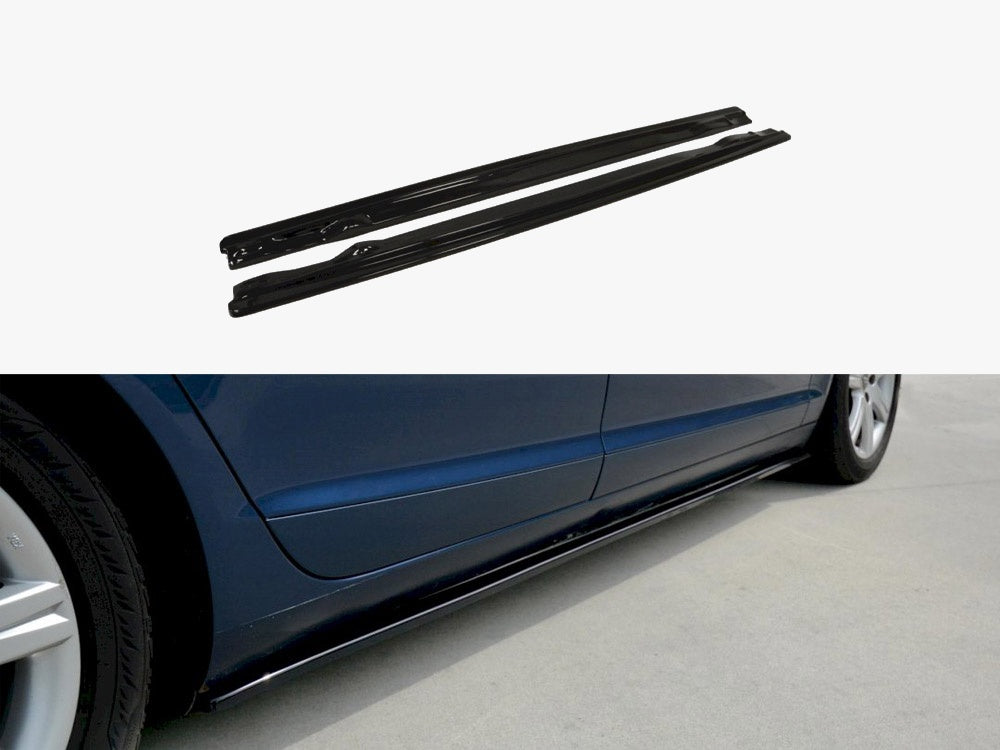 Maxton Design Side Skirts Splitters Audi A6 C6 S-line Pre-facelift (2004-2008)