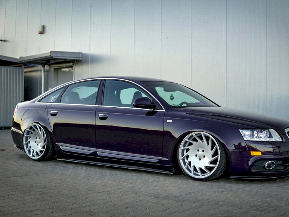 Maxton Design Side Skirts Splitters Audi A6 C6 S-line Pre-facelift (2004-2008)